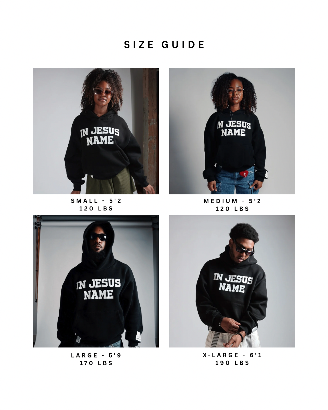 In Jesus Name Hoodie